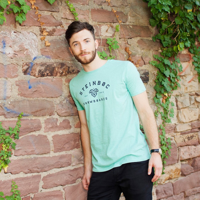 Steinboc Snowboard Shirt Männer