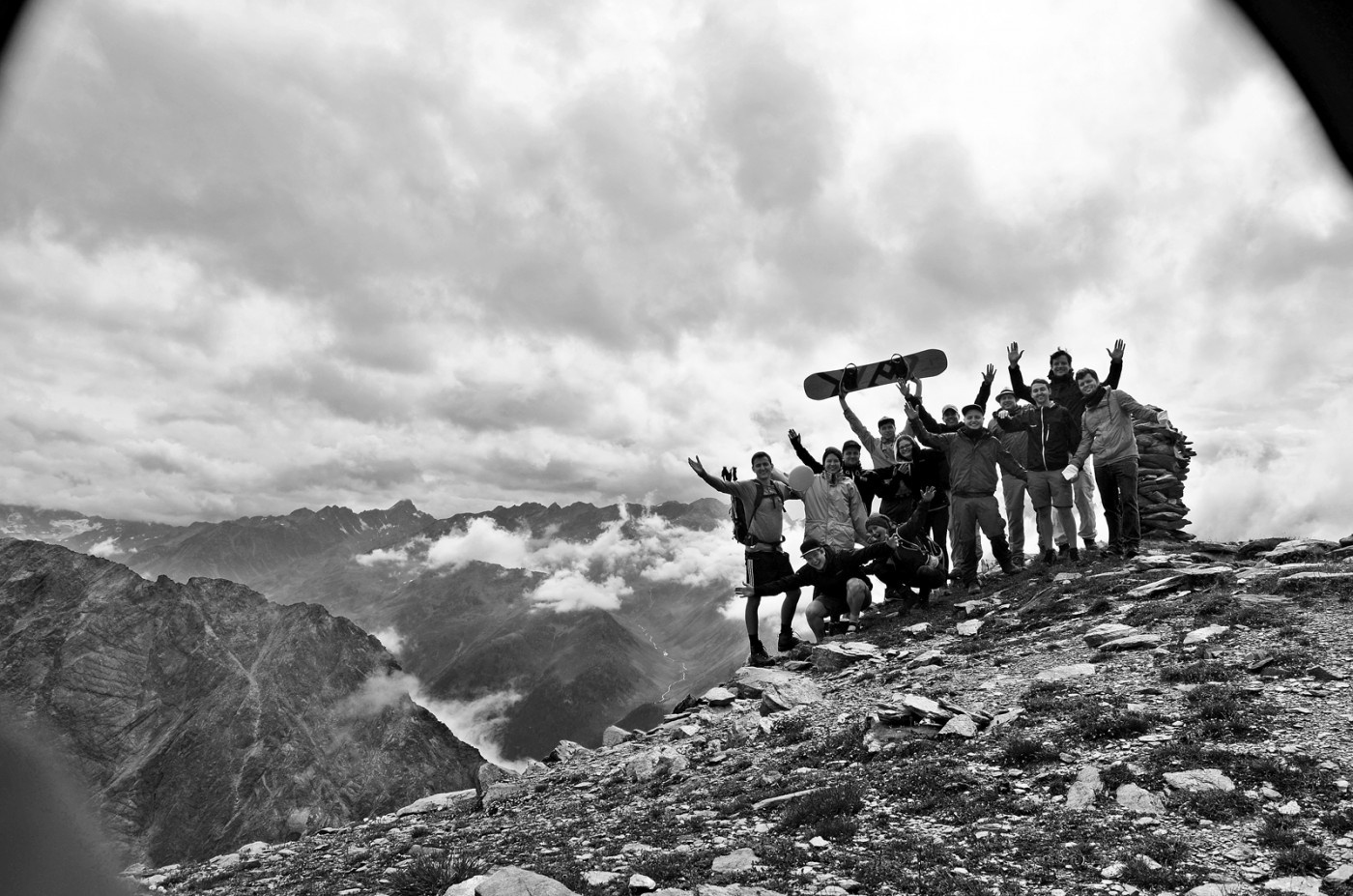 Hüttenwanderung Verpeilhütte 2015