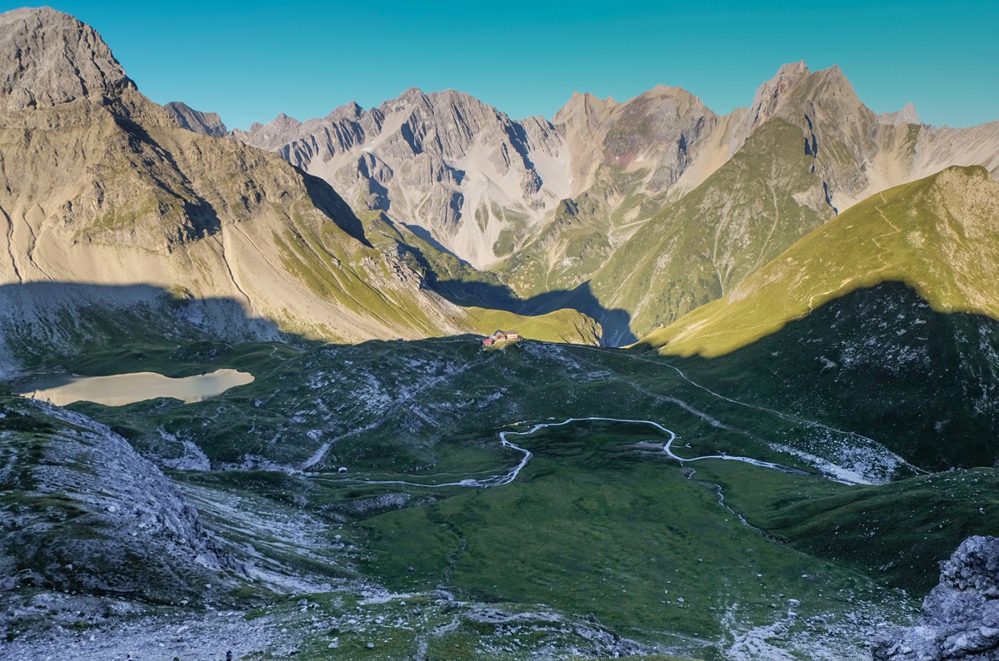 Steinboc Wanderung Memminger Hütte